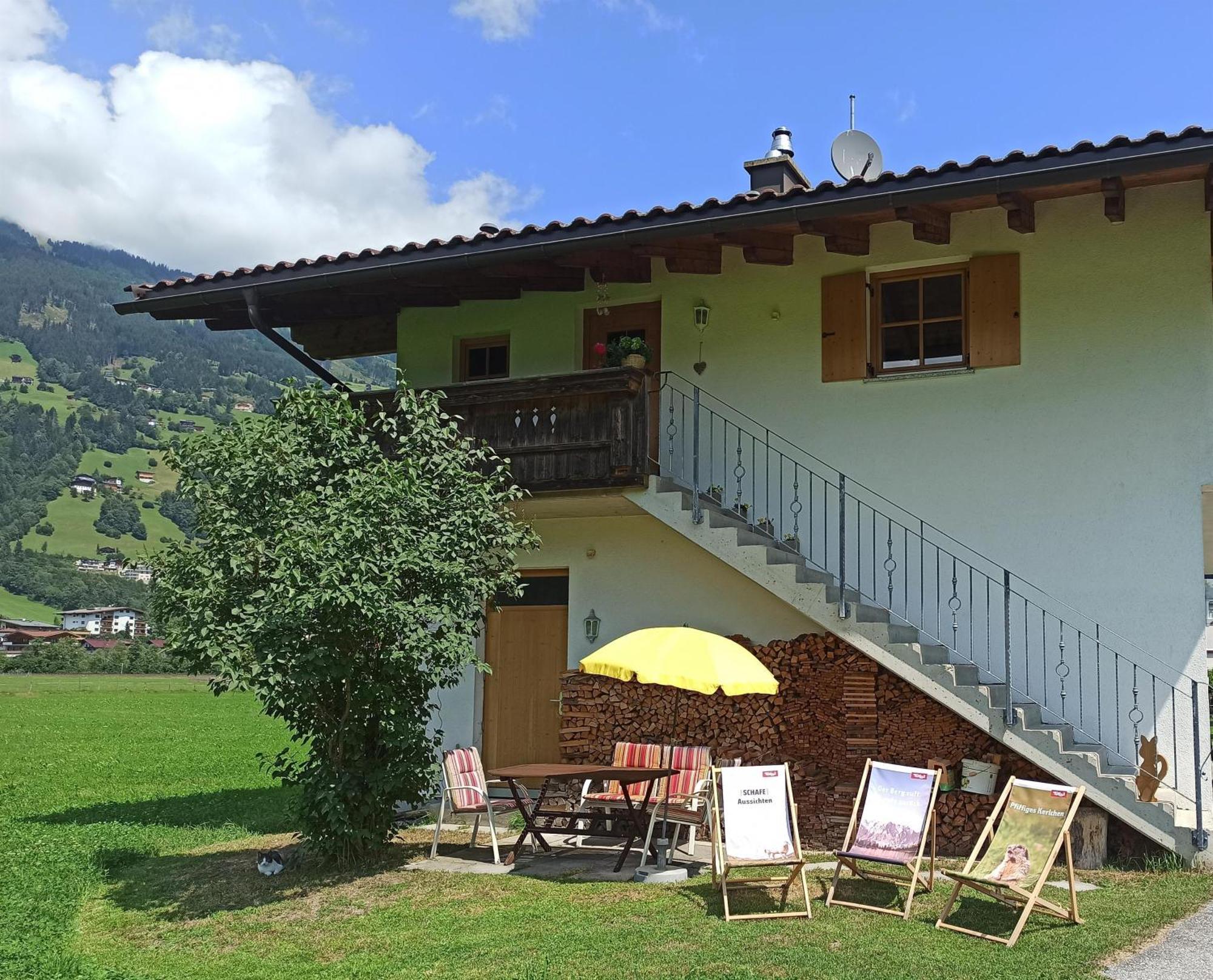 Ferienwohnung Zillertaler Alpenblick Zell am Ziller Exterior foto